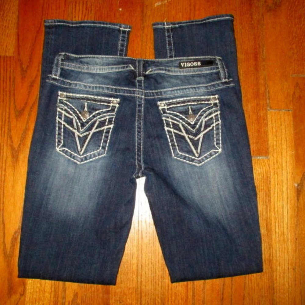 VIGOSS New York Slim Boot Flap Pkt Jeans